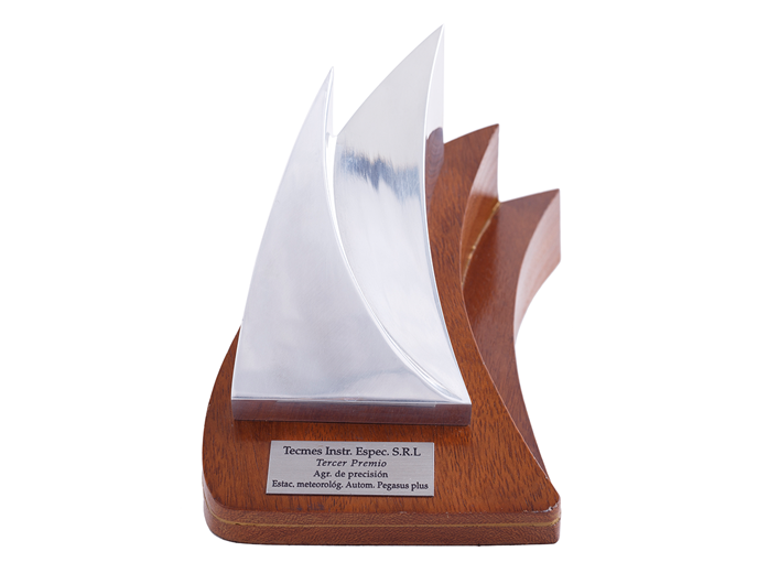 Tecmes, estación meteorológica agronómica Pegasus plus, tercer premio Agricultura de Precisión. CITA 2007