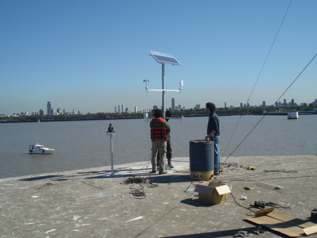 instalación de estación meteorológica Meteortec