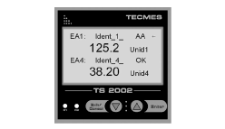 TS2002 Indicador y Registrador Industrial